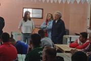 Sentido homenaje a preceptor del CENS de la Alcaidía Junín