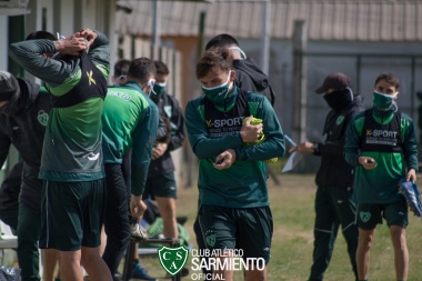 Sarmiento suspendió sus entrenamientos hasta el próximo 10 de septiembre