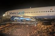 Un avión con 85 personas a bordo se salió de pista: hay 11 heridos
