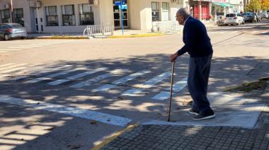 Accesibilidad: Se construyen nuevas rampas de acceso en veredas de la ciudad
