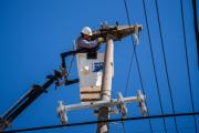EDEN realizó obras en el servicio eléctrico del barrio Prado Español