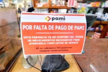 Es "dramática" la  suspensión de PAMI  en farmacias  bonaerenses