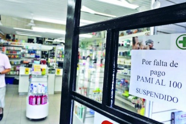 Por retrasos en pagos,  farmacias cortan atención a los afiliados de PAMI