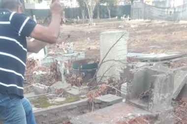 Dolor e indignación por las obras en el cementerio del Oeste