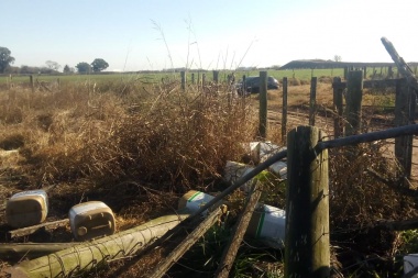 El municipio local intervino por los bidones con agrotóxicos y se labrarán infracciones