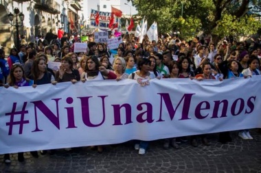 “Ni una menos”: concentración en Junín