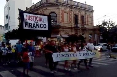 La familia de Franco Galván pide justicia