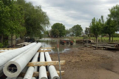 Con el trazo de autopista “inaugurada”, se inundó el nuevo acceso a La Agraria