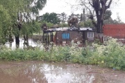 El sector norte de la ciudad, el más damnificado por las lluvias