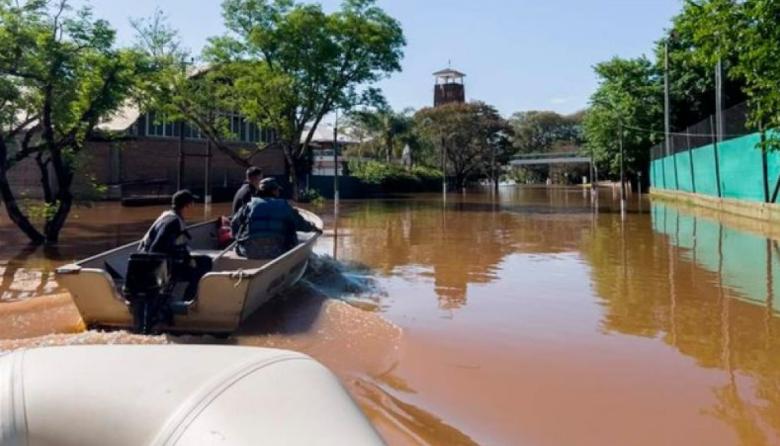 Las inundaciones de Brasil impactaron en Uruguay: más de 700 desplazados en cinco provincias