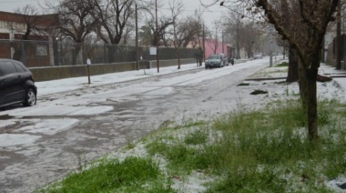 Viento, lluvia y granizo: inconvenientes por el temporal en el interior