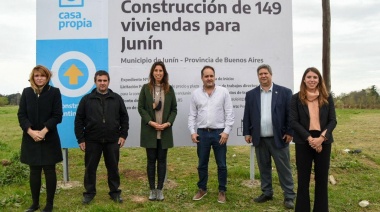Programa nacional: Se inicia la construcción de 149 viviendas en Junín