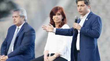 Kicillof anunció más fondos para comedores e inversión para infraestructura escolar