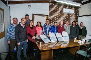 El Triunfo cuenta con nueva luminaria LED para su avenida principal