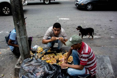 En Junín, hay gente que come de la basura