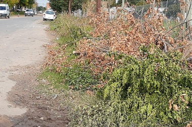 Denuncian que “la ciudad está sucia y las calles de tierra intransitables”