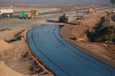 Retomaron trabajos en la autopista: el tramo Junín-Chacabuco estará listo en marzo