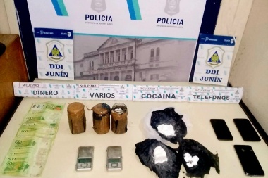 Detuvieron a un sujeto con 138 gramos de cocaína