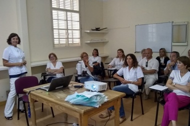 Los equipos de Salud participaron de una charla informativa sobre el coronavirus  