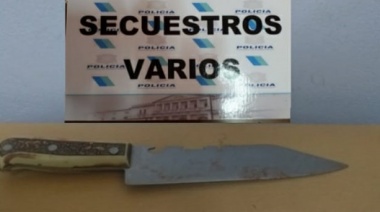 Tres heridos de arma blanca en un conflicto familiar