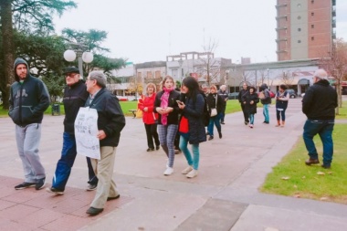 El reclamo de jubilados que nunca habían visto