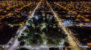 El Acceso García Tuñón de Lincoln ya cuenta con luminaria LED 