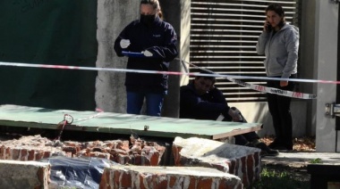 La caída de un paredón le provocó la muerte a un hombre