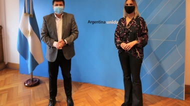 Paola Rizzo se reunió con el ministro Daniel Arroyo