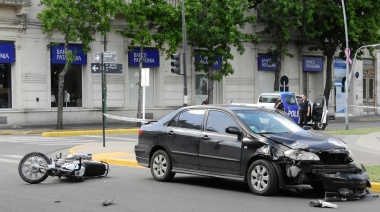 De película, pero en pleno centro juninense: persecución y choque