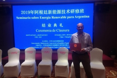 En China, Lincoln participó de un seminario sobre energías renovables