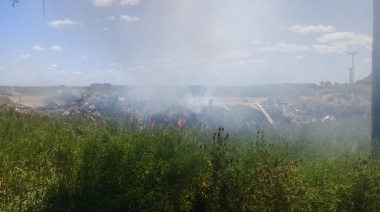 Campaña de Bomberos para prevenir incendios de pastos