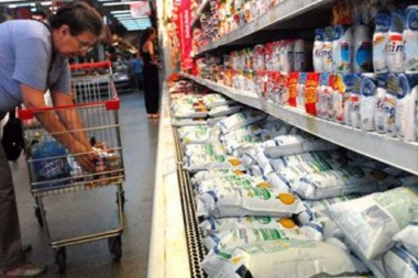 Los alimentos y productos de higiene fueron lo que más aumentó en febrero