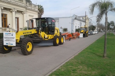 El municipio de General Pinto, incorporó nuevas máquinas y equipamientos