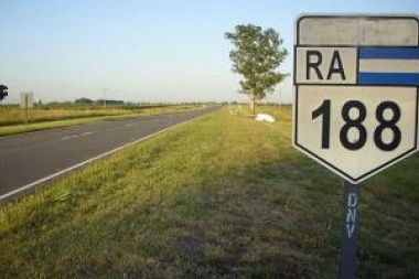 Ruta 188 entre Junín y Pergamino: Vialidad se hace cargo