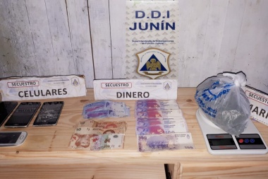 La DDI Junín desarticuló una banda de comercialización de droga en Alberdi