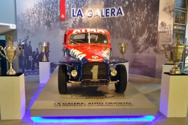 La Galera, el símbolo de los Emiliozzi que descansa en Olavarría