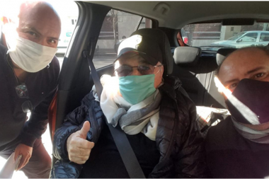 Carlos Pairetti fue dado de alta y se recupera en su casa