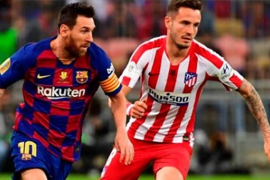 Barcelona quiere recuperar la cima de la Liga de España ante Atlético de Madrid