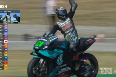 Franco Morbidelli se impuso en San Marino
