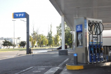 YPF aumentó 3,5% en promedio el precio de sus combustibles