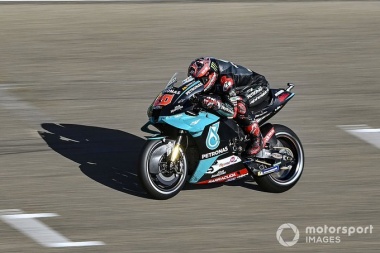 Quartararo se puso al frente en Aragón