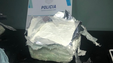 Detuvieron a una pareja en Chacabuco con más de un kilo de cocaína