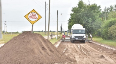 Millonaria inversión en Pehuajó para la pavimentación de avenida Pastor Ibáñez