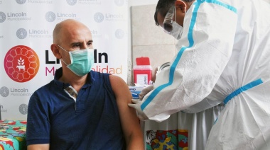 Llegaron otras 150 dosis del primer componente a Lincoln