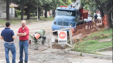 Avanza el plan de reestructuración del sistema de cloacas en Pehuajó