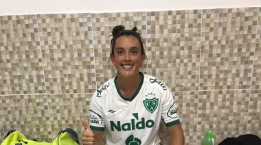 Sofía D'ambrosio ya luce la camiseta de Racing