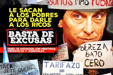 El pueblo argentino sometido a la "necropolítica" de Cambiemos