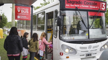 Transporte escolar: En abril vuelve “Lincoln Bus”