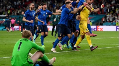 Italia venció a Inglaterra por penales y se consagró campeón en Wembley