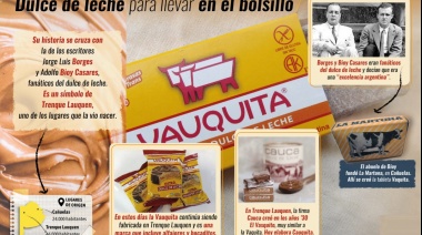 La historia de la Vauquita, un símbolo de Trenque Lauquen hecho de “puro dulce de leche”